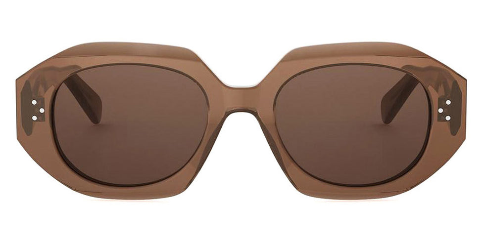 Celine® CL40319I CLN CL40319I 48E 52 - 48E Shiny Brown / Brown Normal Sunglasses