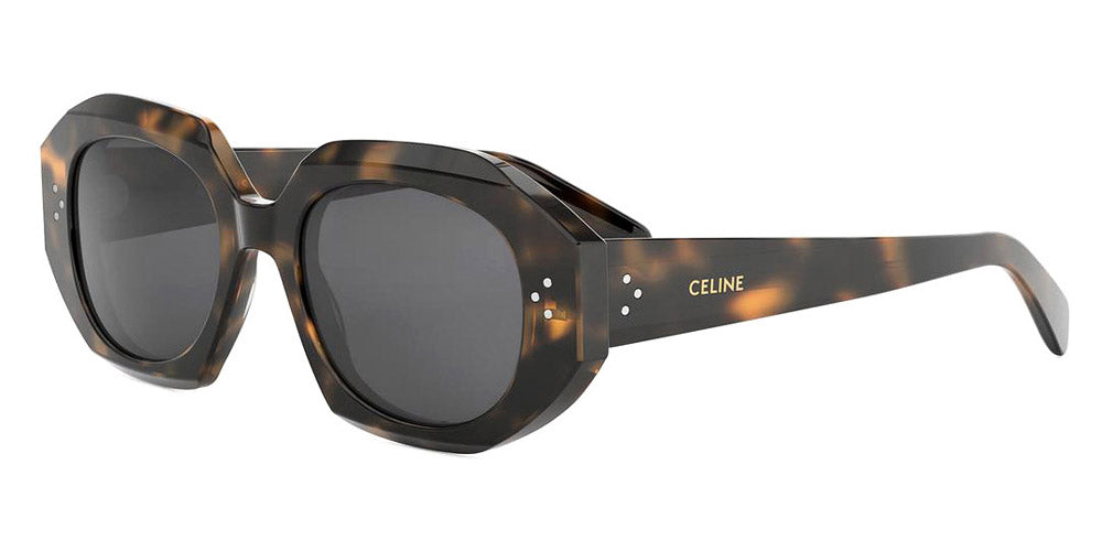 Celine® CL40319I CLN CL40319I 53A 52 - 53A Shiny Havana / Grey Normal Sunglasses