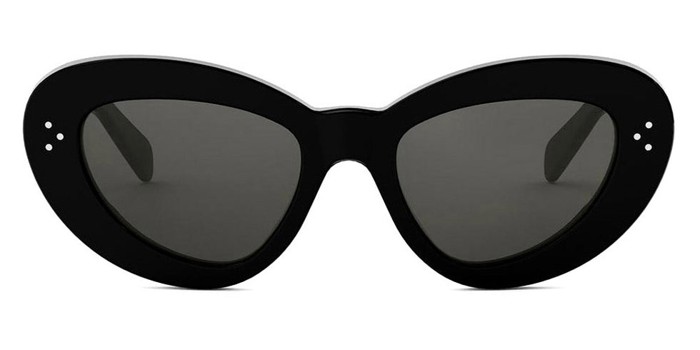 Celine® CL40320U CLN CL40320U 01A 52 - 01A Shiny Black / Grey Normal Sunglasses