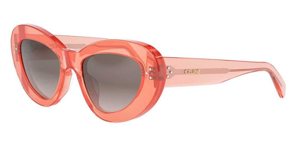 Celine® CL40320U CLN CL40320U 42F 52 - 42F Shiny Orange / Brown Gradient Sunglasses