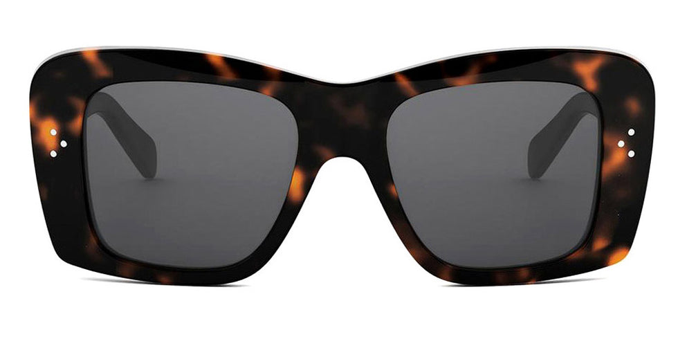 Celine® CL40321I CLN CL40321I 52A 53 - 52A Shiny Havana / Grey Normal Sunglasses