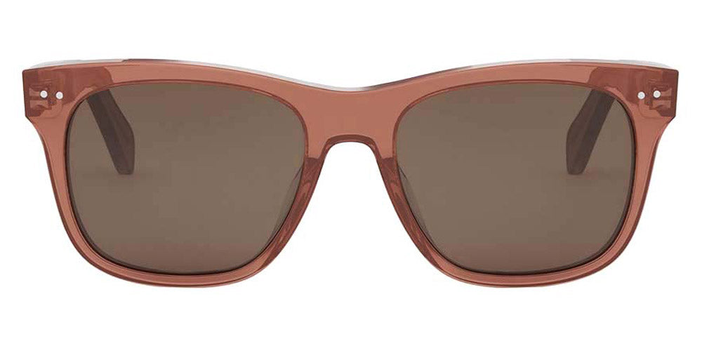 Celine® CL40322U CLN CL40322U 44E 54 - 44E Shiny Brown / Brown Sunglasses