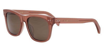 Celine® CL40322U CLN CL40322U 44E 54 - 44E Shiny Brown / Brown Sunglasses