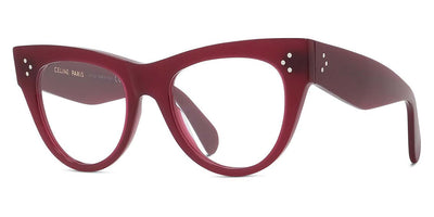 Celine® CL5003IN CLN CL5003IN 069 52 - Shiny Milky Bordeaux Eyeglasses