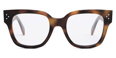 Celine® CL50066I CLN CL50066I 053 53 - Shiny Medium Havana Eyeglasses