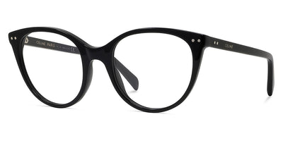 Celine® CL50068I CLN CL50068I 001 52 - Shiny Black Eyeglasses