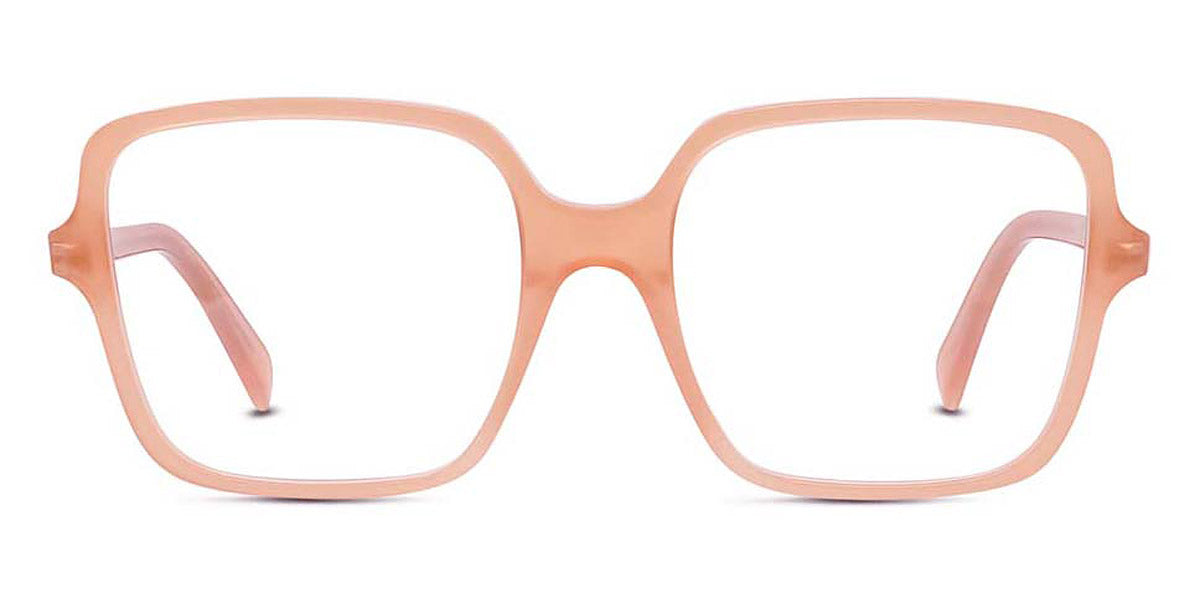 Celine® CL50076I CLN CL50076I 074 57 - Shiny Flamed Havana Eyeglasses