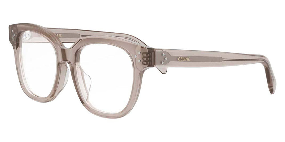 Celine® CL50086I CLN CL50086I 074 51 - 074 Shiny Brown Eyeglasses