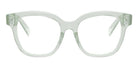 Celine® CL50086I CLN CL50086I 093 51 - Shiny Lime Transparent / Lenses Clear Organic Eyeglasses