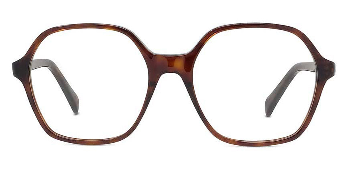 Celine® CL50089I CLN CL50089I 054 54 - Shiny Dark Havana Eyeglasses