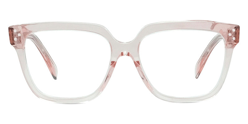 Celine® CL50094I CLN CL50094I 072 55 - Shiny Transparent Pink Eyeglasses