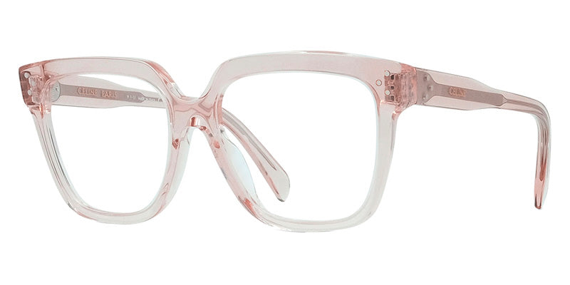 Celine® CL50094I CLN CL50094I 072 55 - Shiny Transparent Pink Eyeglasses