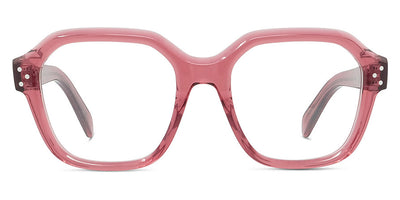 Celine® CL50096I CLN CL50096I 074 52 - Shiny Transparent Terracotta Eyeglasses