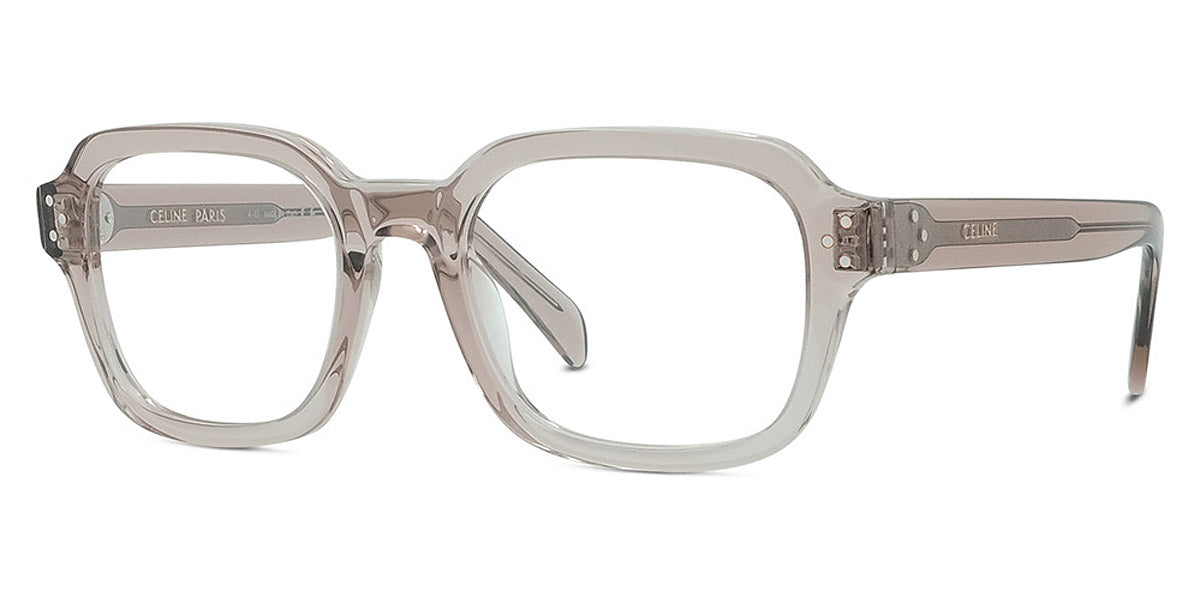 Celine® CL50097I CLN CL50097I 059 53 - Shiny Transparent Taupe Eyeglasses