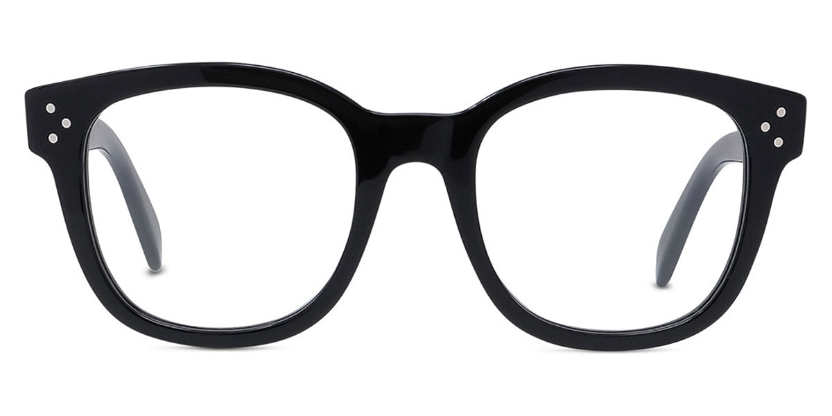 Celine® CL50098I CLN CL50098I 001 50 - Shiny Black Eyeglasses