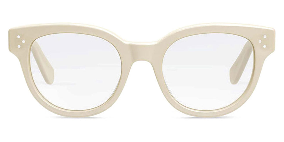 Celine® CL50109I CLN CL50109I 025 51 - Shiny White Eyeglasses