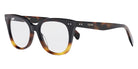 Celine® CL50116I CLN CL50116I 056 52 - Shiny Gradient Havana Eyeglasses