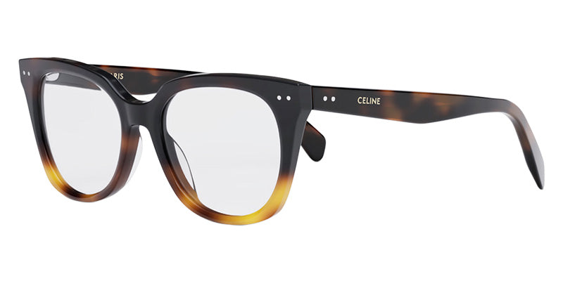 Celine® CL50116I CLN CL50116I 056 52 - Shiny Gradient Havana Eyeglasses