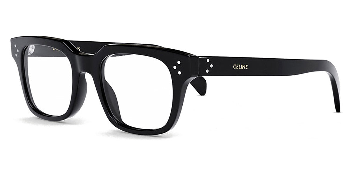 Celine® CL50120I CLN CL50120I 001 50 - Shiny Black Eyeglasses