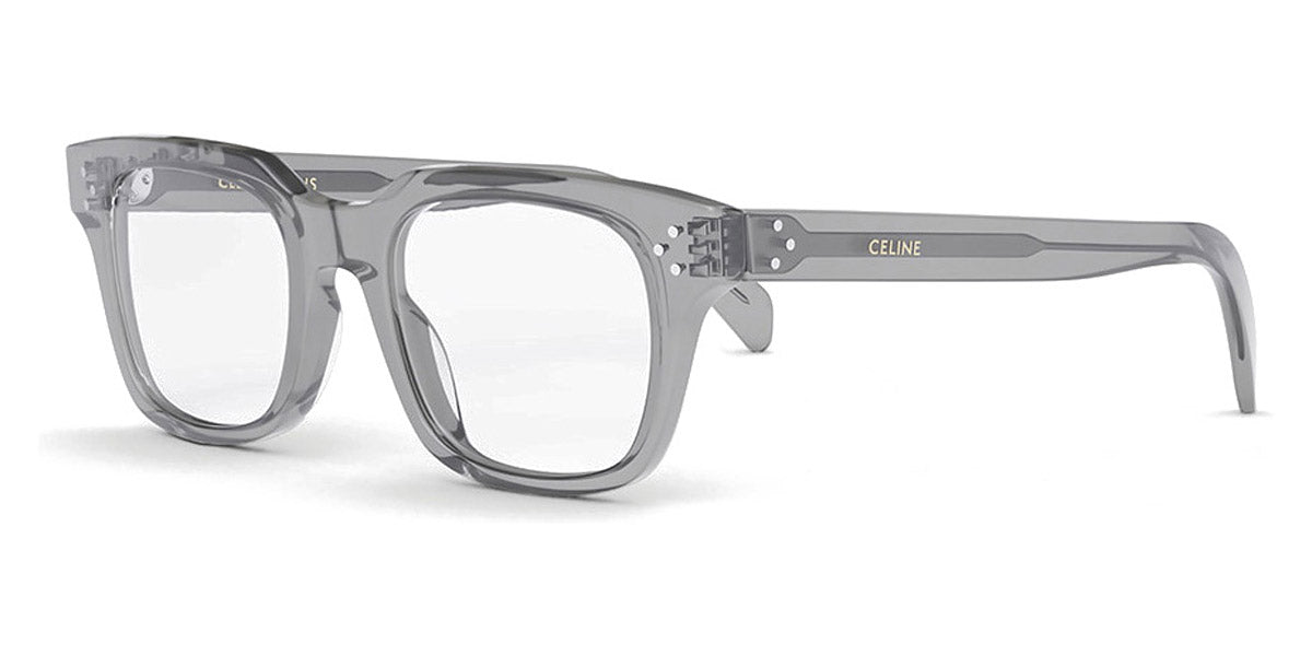Celine® CL50120I CLN CL50120I 020 50 - Shiny Transparent Light Grey Eyeglasses