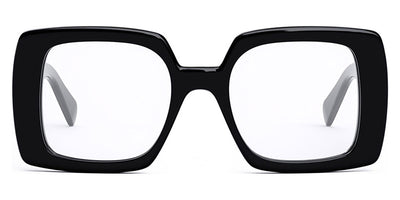 Celine® CL50121I CLN CL50121I 001 51 - Shiny Black Eyeglasses