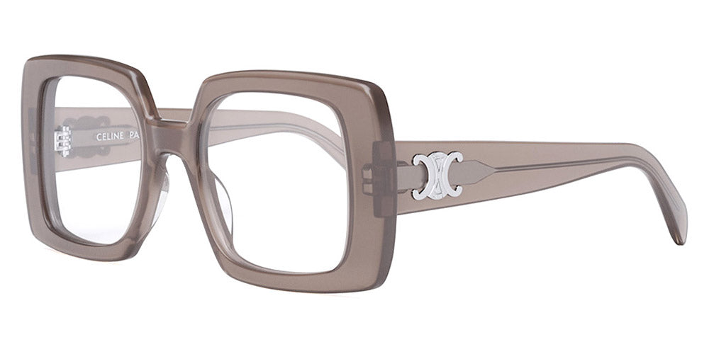 Celine® CL50121I CLN CL50121I 045 51 - 045 Shiny Milky Hazelnut Eyeglasses