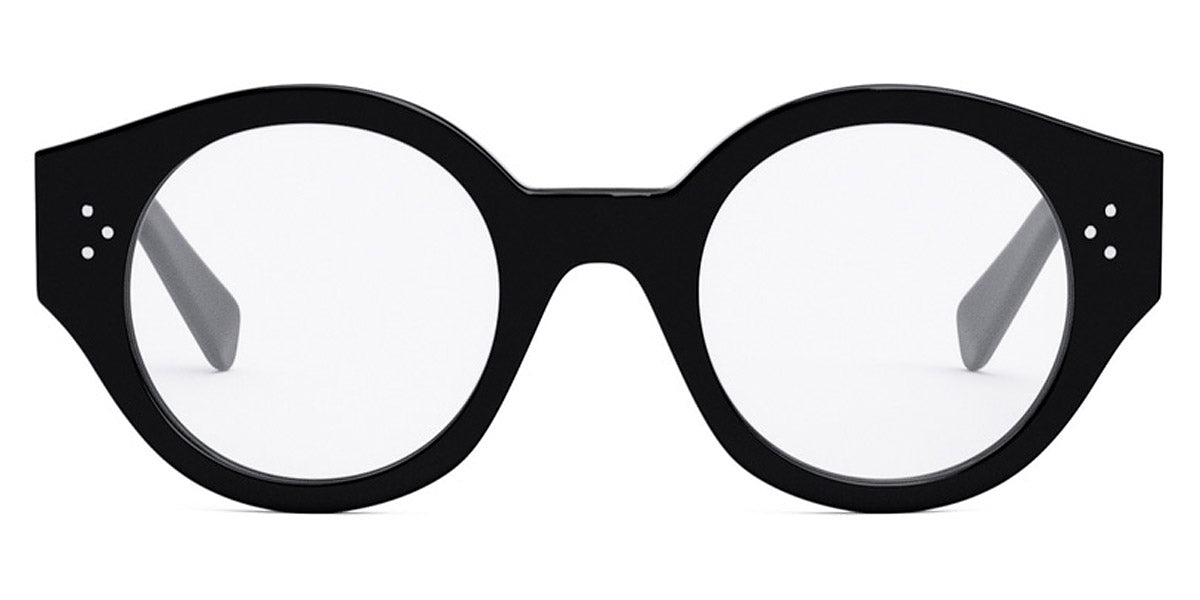 Celine® CL50123I CLN CL50123I 001 48 - Shiny Black Eyeglasses