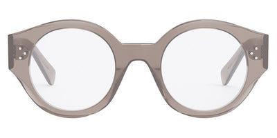 Celine® CL50123I CLN CL50123I 047 48 - Shiny Transparent Taupe Eyeglasses