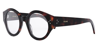 Celine® CL50123I CLN CL50123I 052 48 - Shiny Dark Havana Eyeglasses