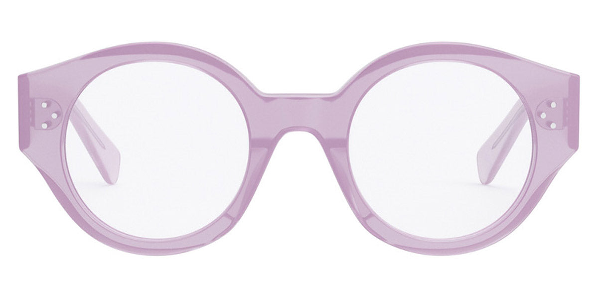 Celine® CL50123I CLN CL50123I 078 48 - Shiny Opal Lilac Eyeglasses