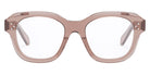 Celine® CL50124I CLN CL50124I 074 50 - Shiny Transparent Caramel Eyeglasses