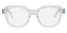 Celine® CL50124I CLN CL50124I 093 52 - Shiny Lime Transparent Eyeglasses