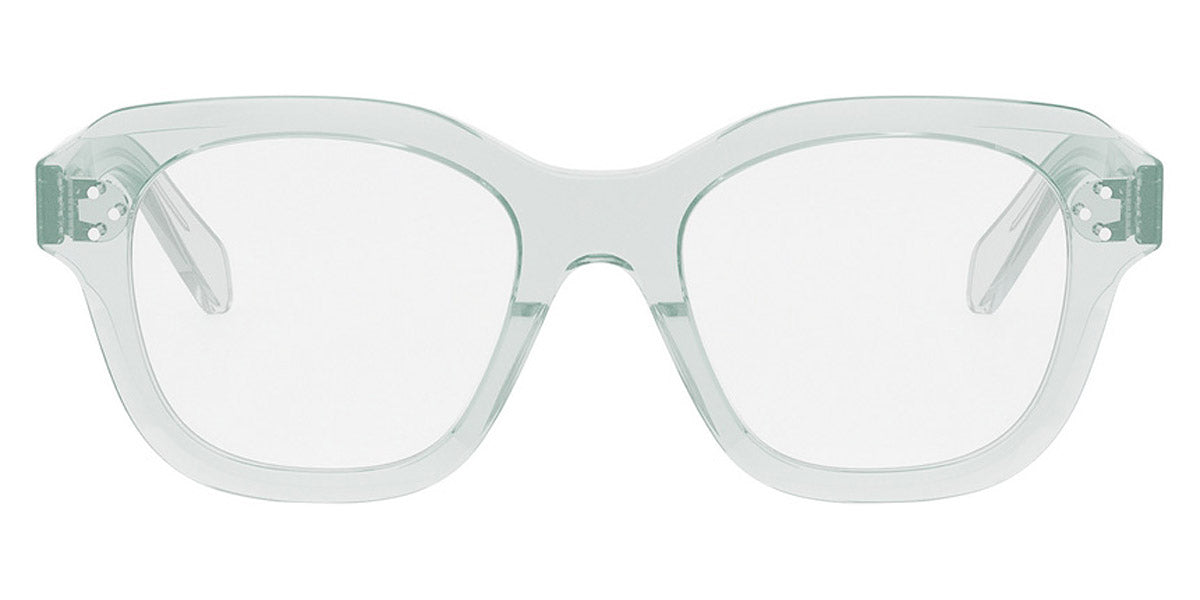 Celine® CL50124I CLN CL50124I 093 52 - Shiny Lime Transparent Eyeglasses