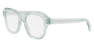 Celine® CL50124I CLN CL50124I 093 52 - Shiny Lime Transparent Eyeglasses