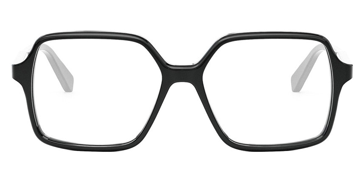 Celine® CL50126I CLN CL50126I 001 55 - Shiny Black Eyeglasses