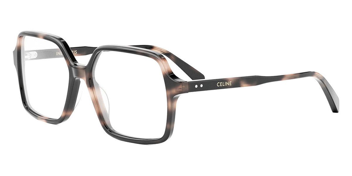Celine® CL50126I CLN CL50126I 055 55 - Shiny Coloured Havana Eyeglasses