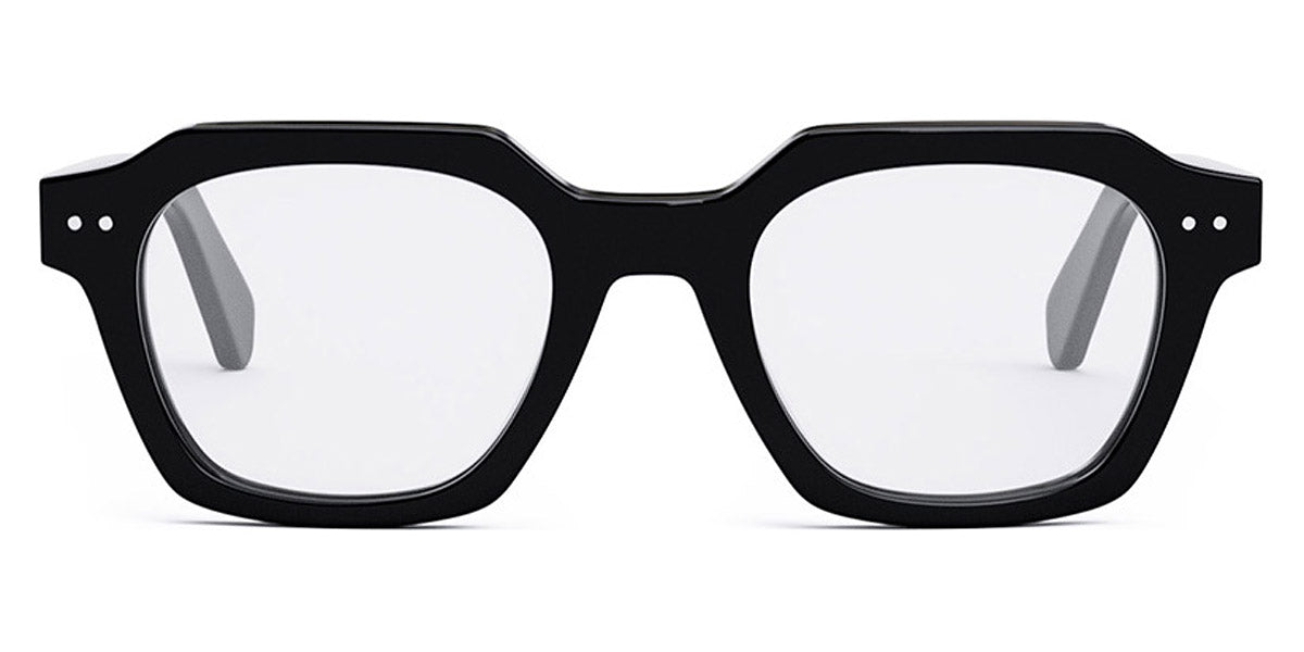 Celine® CL50128I CLN CL50128I 001 49 - Shiny Black Eyeglasses