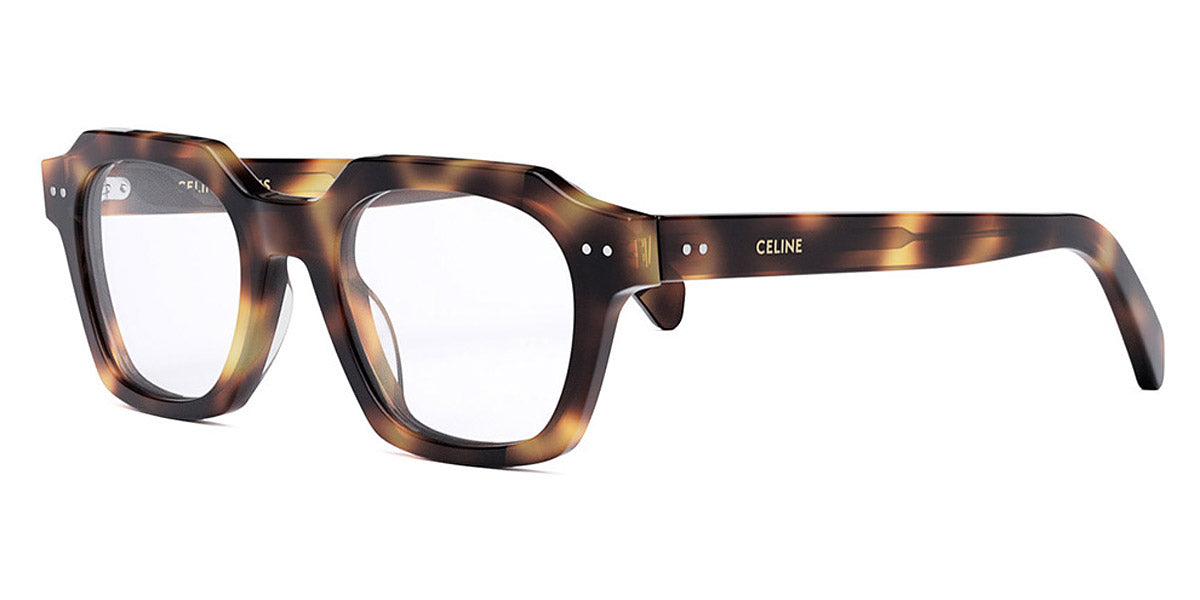 Celine® CL50128I CLN CL50128I 053 49 - Shiny Havana Eyeglasses