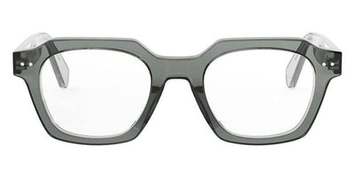 Celine® CL50128I CLN CL50128I 096 49 - 096 Shiny Green Eyeglasses