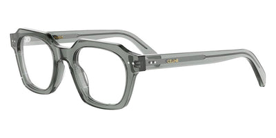 Celine® CL50128I CLN CL50128I 096 49 - 096 Shiny Green Eyeglasses