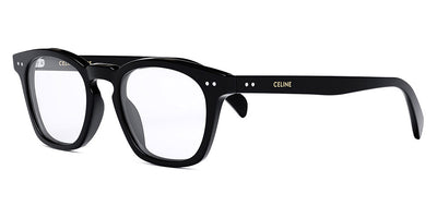 Celine® CL50129I CLN CL50129I 001 49 - Shiny Black Eyeglasses