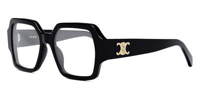 Celine® CL50131I CLN CL50131I 001 52 - Shiny Black Eyeglasses