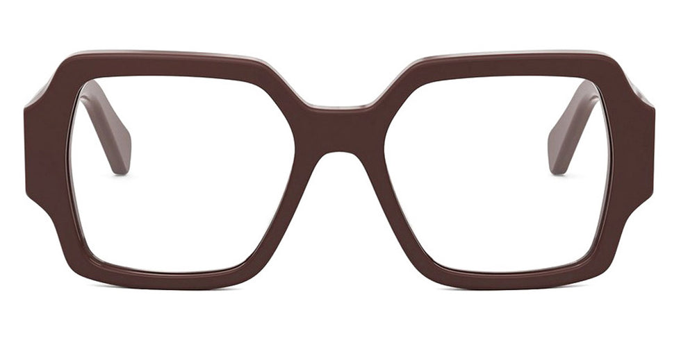 Celine® CL50131I CLN CL50131I 048 52 - Shiny Brown Eyeglasses