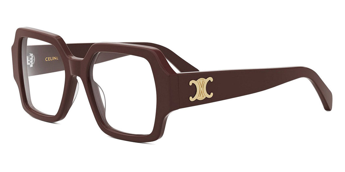 Celine® CL50131I CLN CL50131I 048 52 - Shiny Brown Eyeglasses