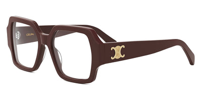 Celine® CL50131I CLN CL50131I 048 52 - Shiny Brown Eyeglasses