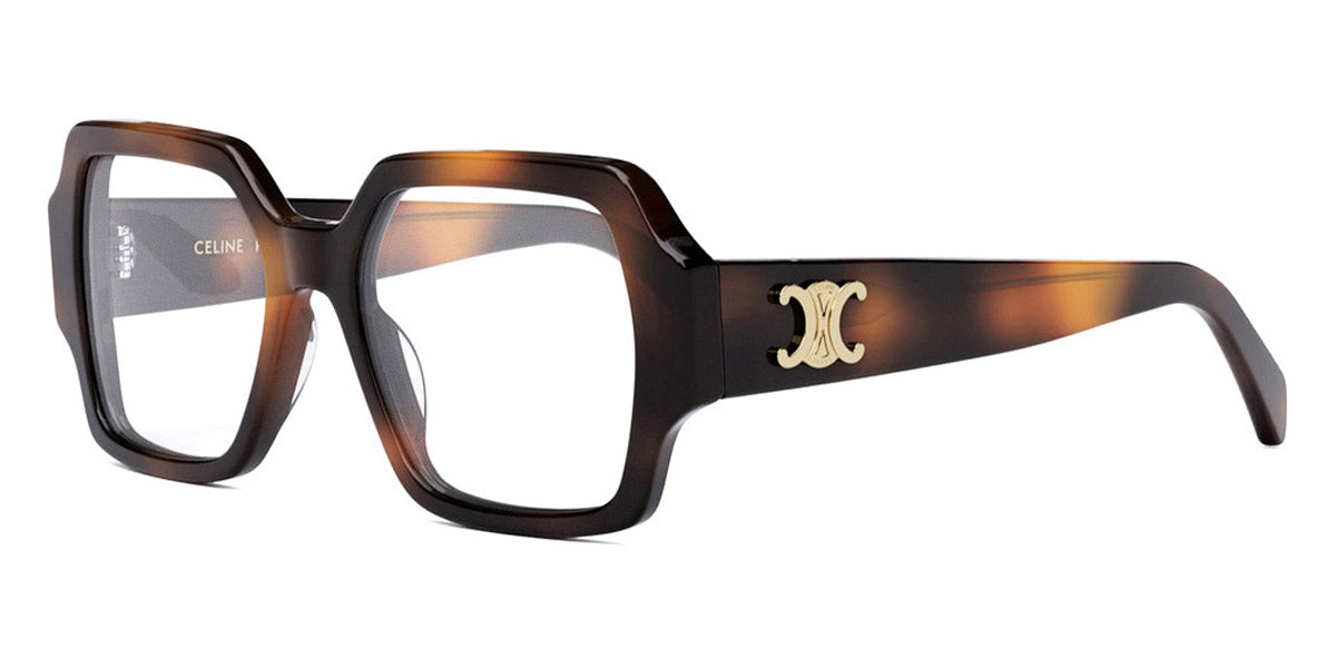 Celine® CL50131I CLN CL50131I 053 52 - Shiny Havana Eyeglasses