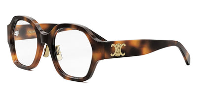 Celine® CL50134F CLN CL50134F 053 51 - Shiny Havana Eyeglasses