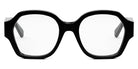 Celine® CL50134I CLN CL50134I 001 52 - Shiny Black Eyeglasses