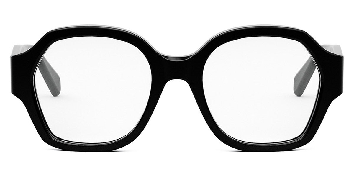 Celine® CL50134I CLN CL50134I 001 52 - Shiny Black Eyeglasses