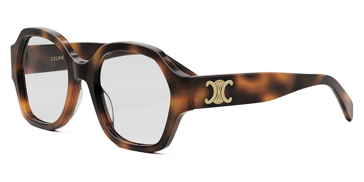 Celine® CL50134I CLN CL50134I 053 52 - Shiny Havana Eyeglasses